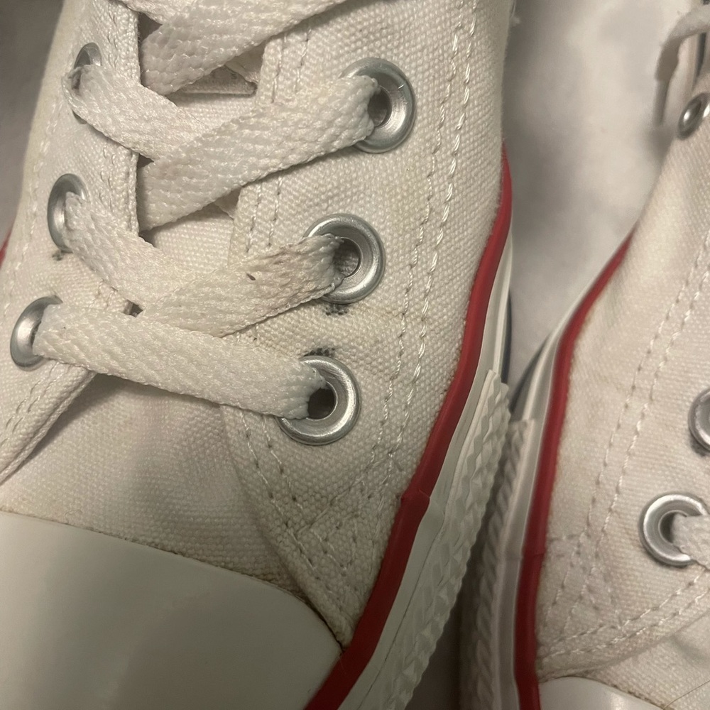 White Converses - image 5